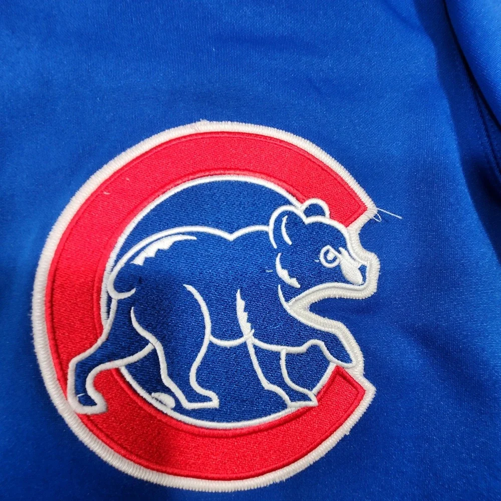 Majestic Ryne Sandberg #23 Chicago Cubs Baseball Jersey Mens Sz52 Blue Retro